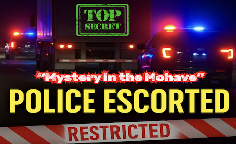 MASSIVE MYSTERY CONVOY IN THE MOHAVE