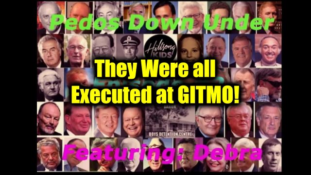 Pedos Down Under - They Were all Executed at GITMO?