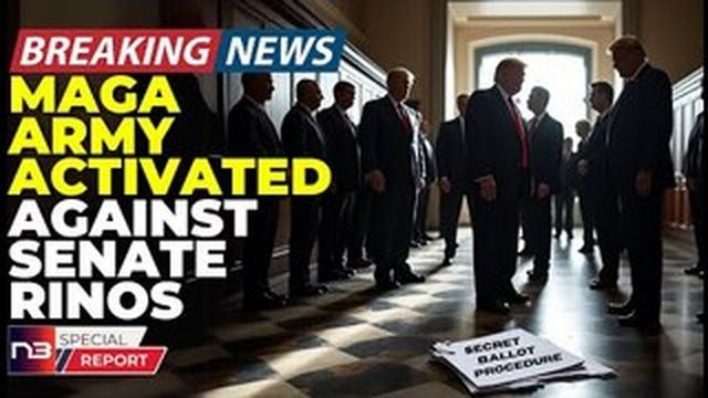 Breaking: Trump Ready To Nuke Senate Plot As Secret Vote Scheme Exposed and MAGA Warriors ACTIVATE!